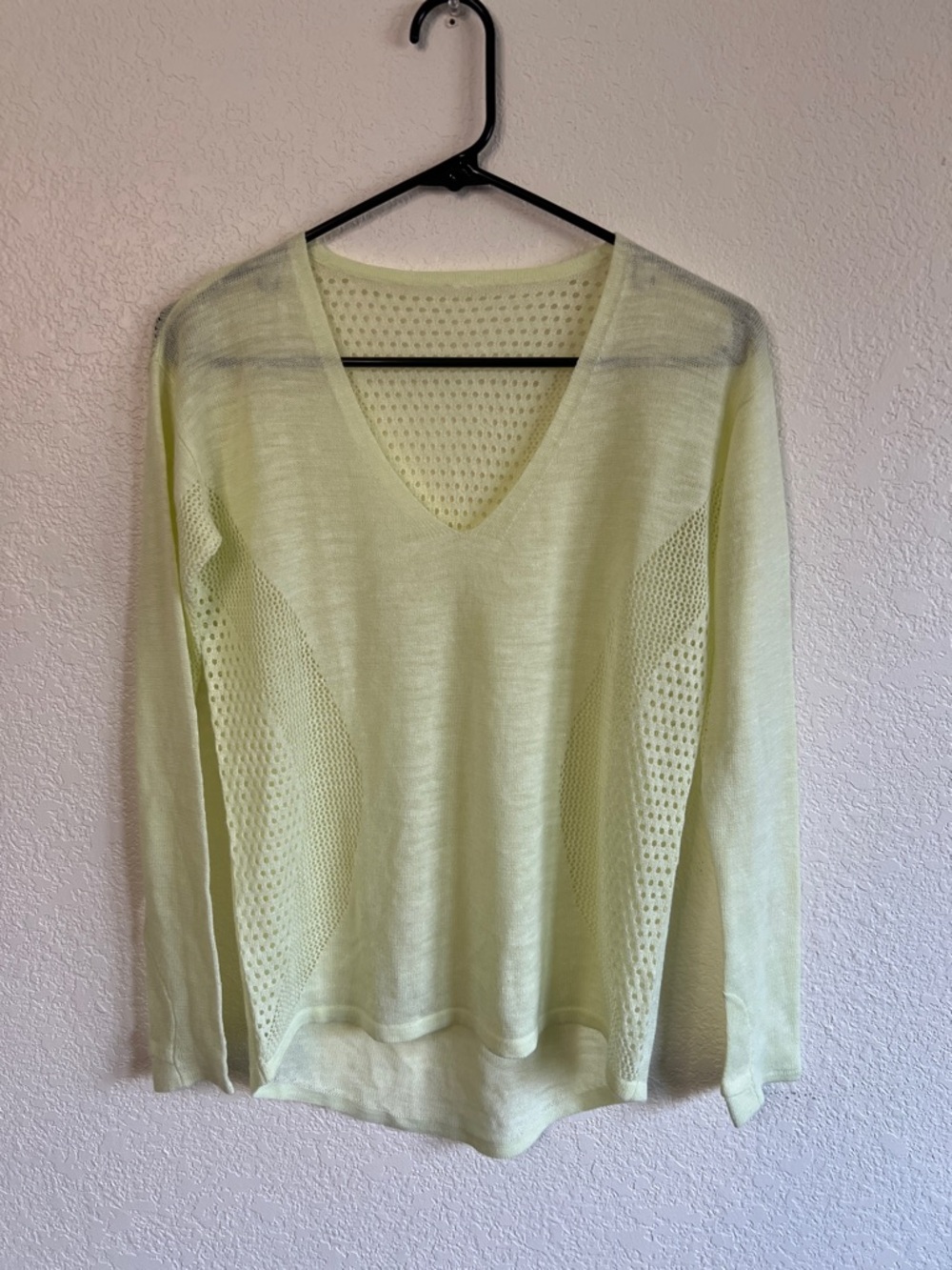 Lululemon Still Movement Sweater Linen Elixir